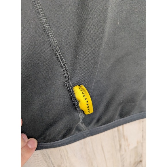 Nike Running Live Strong Zip Jacket Mock Neck Reflective Size Large Gray Pockets - Picture 6 of 10